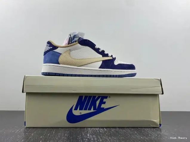 Kick Theory SCOTT TRAVIS X JORDAN CUSTOM 1 AIR DM7866-808 0511